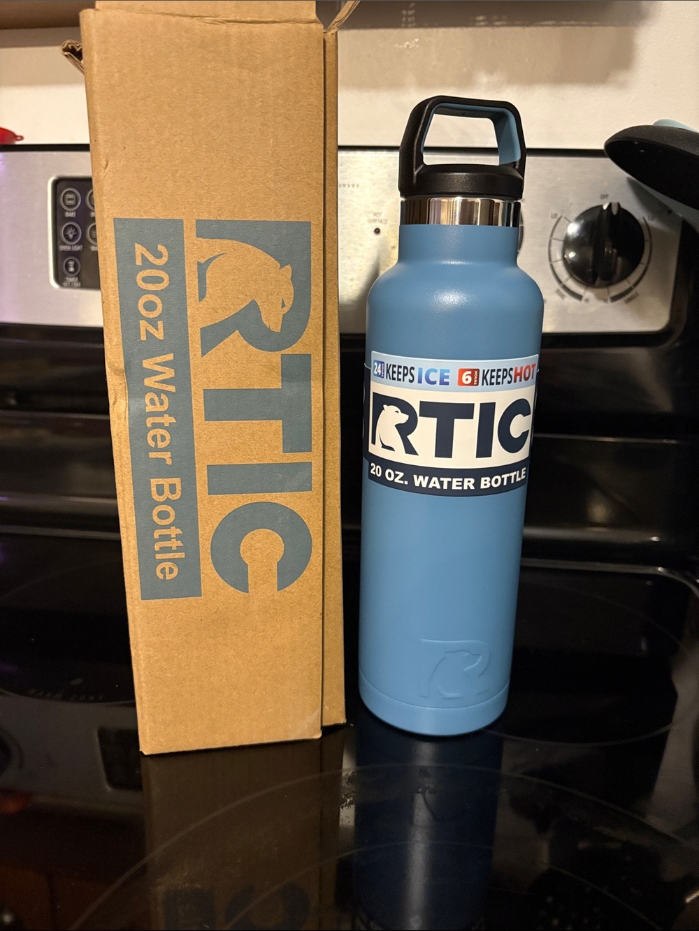 Slate Blue 20oz Insulated Water Bottle